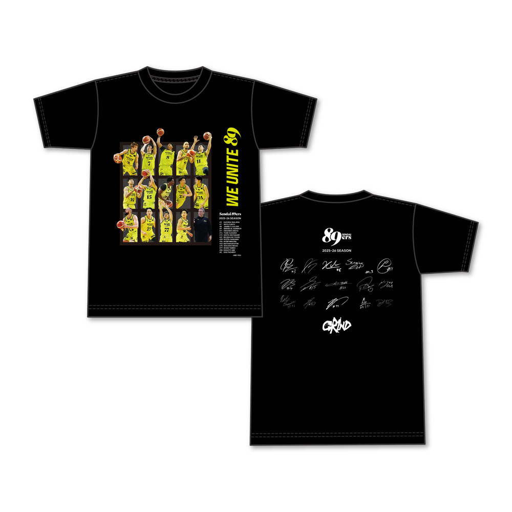 WE UNITE 89 メモリアルTシャツ 2025-26(ブラック) 詳細画像 1カラー 1